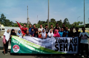 IKOSI Kampanyekan ‘Zonaku Sehat’ di CFD