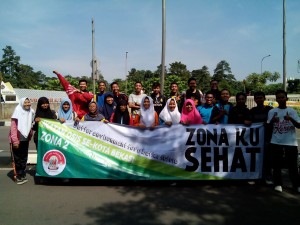 IKOSI Kampanyekan ‘Zonaku Sehat’ di CFD