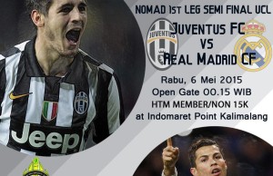 Nonton Bareng 1st Leg Liga Champions Juventus vs Real Madrid