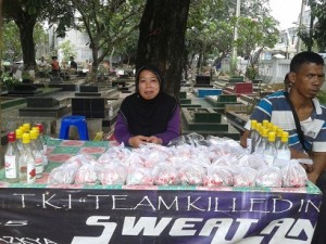 Pedagang Bunga Kagetan Raup Keuntungan hingga 1 Juta per hari