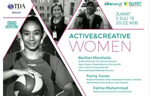 Diskusi : ACTIVE&CREATIVE WOMEN