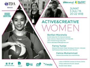 Diskusi : ACTIVE&CREATIVE WOMEN