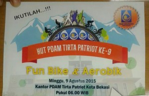 Fun Bike & Aerobik With PDAM Tirta Patriot