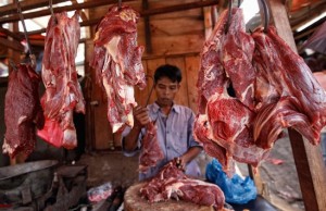 Jelang Hari Raya, Harga Daging Merangkak Naik