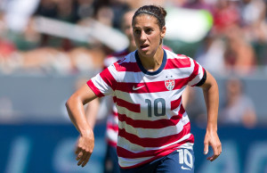Carli Lloyd Jadi Sorot Kamera Saat Final Lawan Jepang