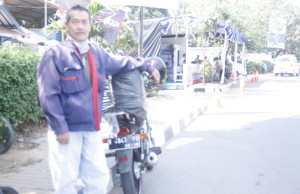 Pria Ini Mudik Pakai Motor Sejak Tahun 96
