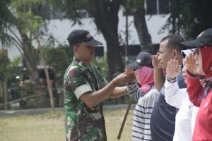Dandim 0507 Latih PBB Pejabat Pemkot Bekasi