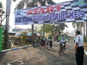 Di Acara Funbike PDAM, Syaikhu Utarakan Harapannya