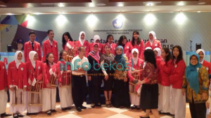 SMPN 12 Bekasi Lestarikan Budaya Angklung di Museum Nasional Jakarta