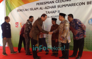 Pembangunan Tahap Kedua Sekolah Al Azhar Summarecon Diresmikan