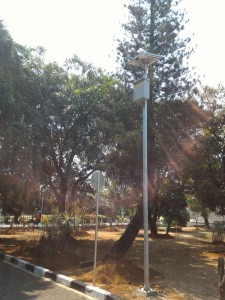 PJU Karya Pelajar Kota Bekasi Siap Menyala