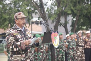 Kodim 0507 Bekasi dan FKPPI Gelar Apel Bersama