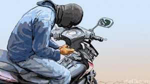2 Pemuda Diduga Maling Motor Dikeroyok Massa di Parkiran Mie Gacoan Jalan Ir. Juanda