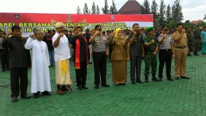 Muspida Kabupaten Bekasi Gelar Upacara Anti Radikalisme