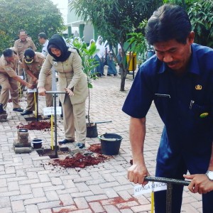 Disdik dan BPLH Kerjasama Pembuatan Satu Juta Biopori