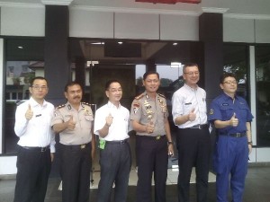 Rapat Koordinasi Antara Polres Kota Bekasi dan Polres Kabupaten Bekasi dengan Kepolisian Japan Internasional Cooperation Agency (JICA)