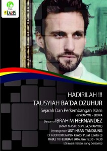 Imam Masjid Sevilla Spanyol Ibrahim Hernandez  Kunjungi Jakarta