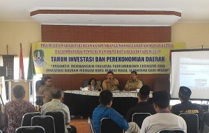 426 Kegiatan Jadi Prioritas di Kecamatan Medansatria Untuk Tahun 2017
