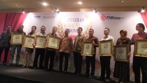 26 Wirausaha Lokal Sukses Raih Penghargaan Bergengsi  Anugerah Wirausaha Indonesia 2016