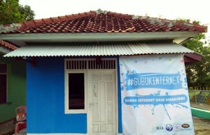 Gubuk Internet Untuk Desa Labansari, Cikarang, Diresmikan