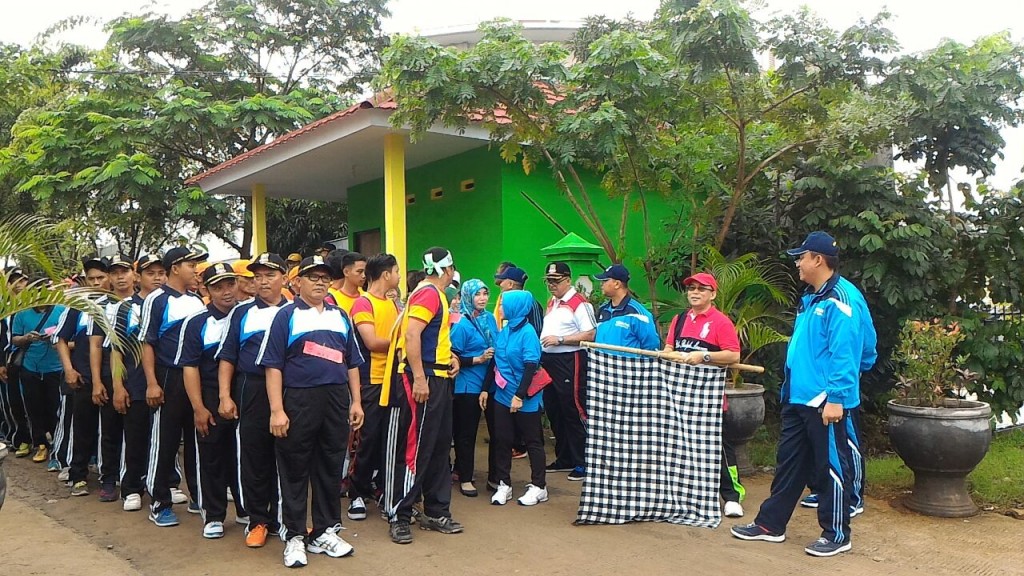 Lomba Gerak Jalan Kecamatan Medansatria