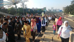 Waduh, Rombongan Ibu PKK dan Posyandu Tercecer Saat Pawai Budaya