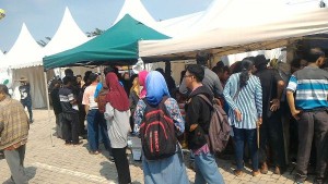 Bekasi Expo, Pembuatan KTP-Elektronik dan Akta Sehari Jadi Masih Jadi Magnet