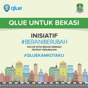 Canggih! Bekasi Punya Qlue