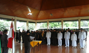 Ahmad Syaikhu Melantik dan Merotasi 157 Pejabat di Plaza Pemkot Bekasi