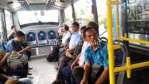 Baru Hari Kedua, Penumpang Transjabodetabek Bekasi Melonjak 3 Kali Lipat