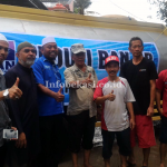 Syaiful Bahri, politisi PAN yang memberikan bantuan air bersih kepada warga Bekasi yang terkena banjir