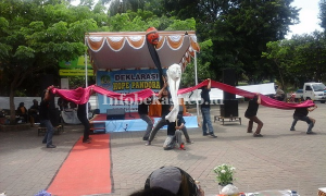 Deklarasi Hope Pandora di Alun-Alun Kota Bekasi