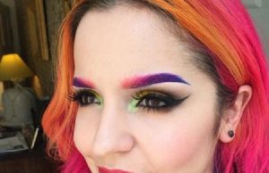Berani Dandan Nyentrik? Coba Alis Rainbow