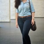 Baju yang pas di badan