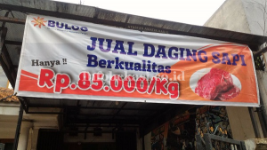365 Kg Daging Sapi Bulog di Rawalumbu Ludes dalam Seminggu