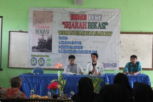 SMAN 1 Cibarusah Gelar Acara Bedah Buku Sejarah Bekasi