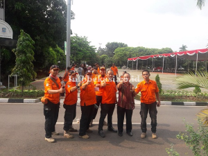 BPBD Kota Bekasi Kirim Lima Belas Personel untuk Bencana Banjir Bandang Garut