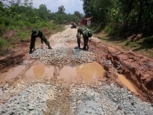 Kodim 0509/Kab. Bekasi Gelar Apel Pembukaan TNI Manunggal Masuk Desa ke-97