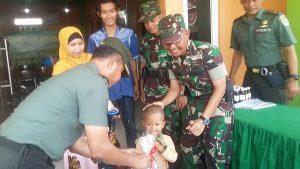 Puluhan Anak Disunat di Acara TNI Manunggal Membangun Desa ke-97