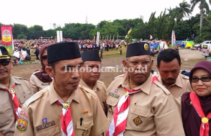 Ribuan Anak SD Se-Kota Bekasi Ikuti Indonesia Scouts Challenge