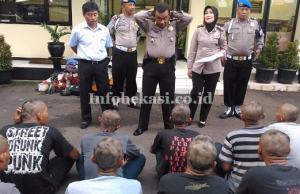 Meresahkan, Puluhan Anak Punk di Bulak Kapal Diamankan Petugas