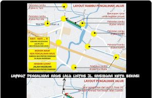 Peak Crossing Kalimalang/Tarum Barat, Mulai Hari Ini Jalan Hasibuan Ditutup