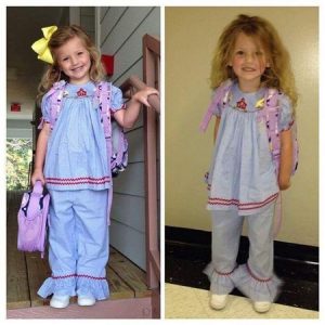 Foto-Foto Lucu Anak-Anak Kecil Berangkat dan Pulang Sekolah