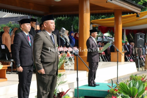Wali Kota Bekasi Hadiri Upacara Hari Kesaktian Pancasila di Alun-Alun Kota Bekasi