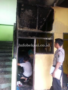 Gudang SDN Harapan Baru 2 Bekasi, Ludes Dilalap Si Jago Merah
