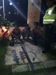 Empat Anak Terjaring Razia Senjata Tajam