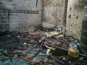 Satu Unit Ruko di Pondok Gede Ludes Terbakar
