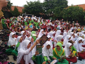 Satu Lagi, Wujud Pelaksanaan Literasi di SDN Pejuang 7 Bekasi, Reading Marathon