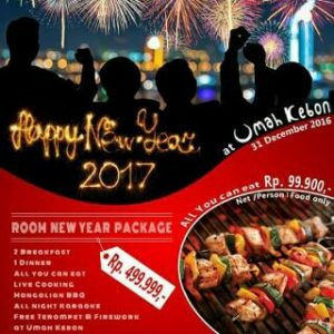 Wow, All You Can Eat Malam Tahun Baru di @Hom Hanya Rp 99 Ribu!