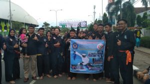 Pencak Silat KSS Ujian Tingkat di Car Free Day